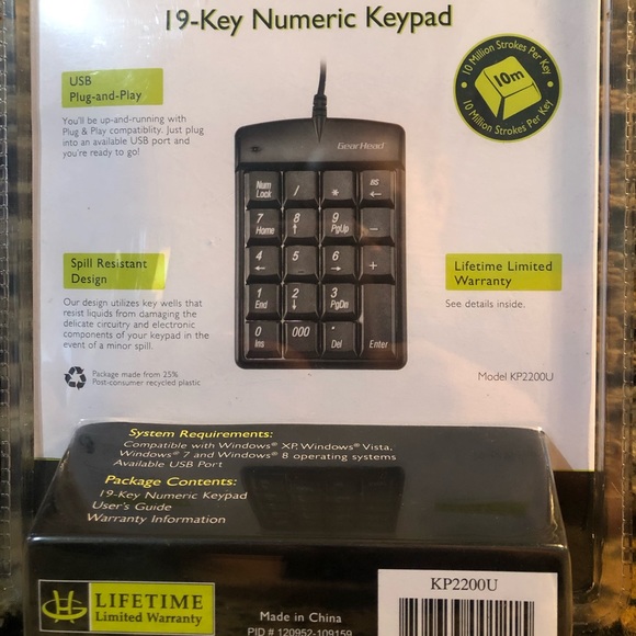 Numeric Keybpad - Picture 2 of 2